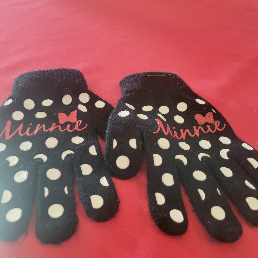 DISNEY MINNIE MOUSE GLOVES